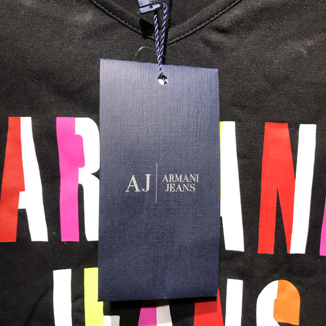 ARMANI JEANS(アルマーニジーンズ)の【新品未使用】ARMANI JEANS アルマーニ ジーンズ Tシャツ 6 レディースのトップス(Tシャツ(半袖/袖なし))の商品写真