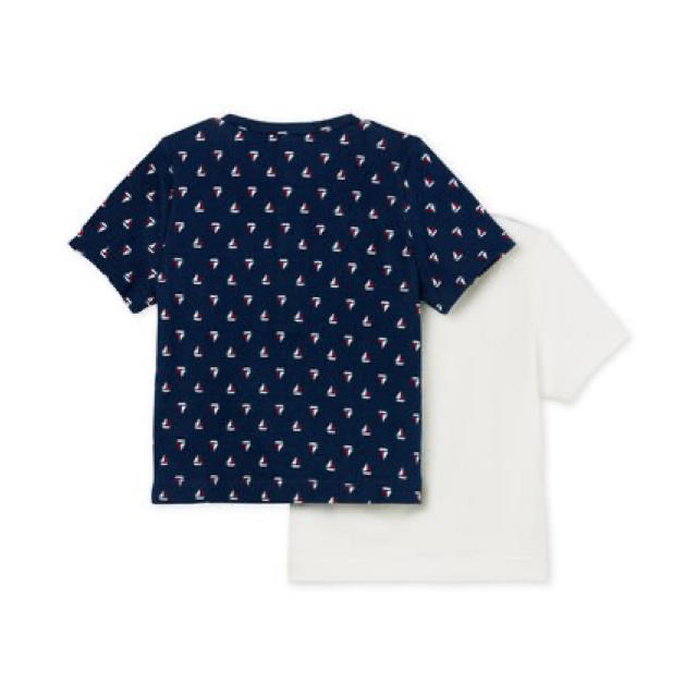 PETIT BATEAU(プチバトー)の19ss☆36m プチバトー 半袖Ｔシャツ２枚組 キッズ/ベビー/マタニティのキッズ服男の子用(90cm~)(Tシャツ/カットソー)の商品写真