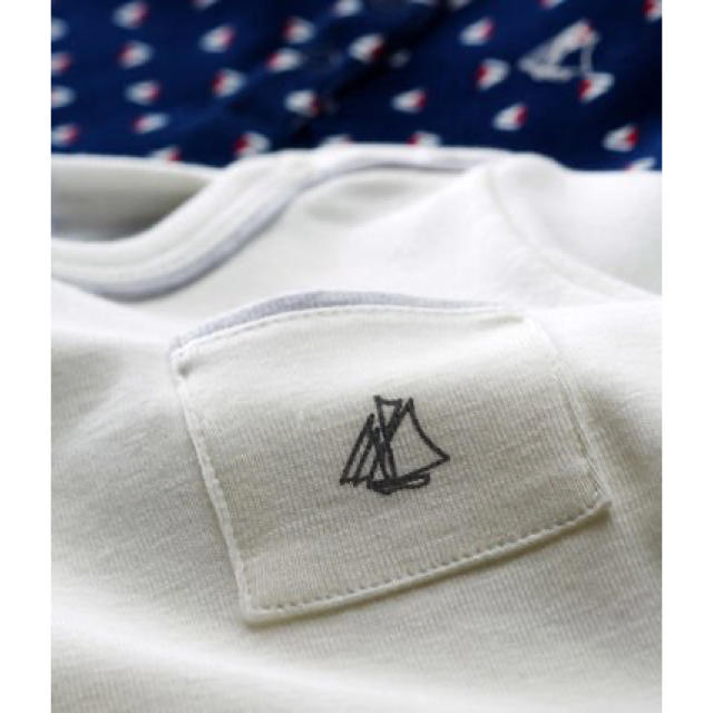 PETIT BATEAU(プチバトー)の19ss☆36m プチバトー 半袖Ｔシャツ２枚組 キッズ/ベビー/マタニティのキッズ服男の子用(90cm~)(Tシャツ/カットソー)の商品写真