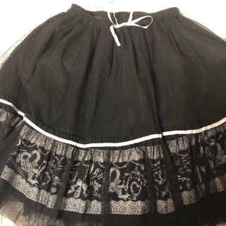 アクシーズファム(axes femme)のレーススカート　アクシーズファム(ひざ丈スカート)