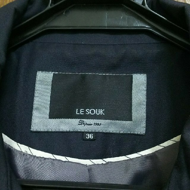 Le souk(ルスーク)の美品　LEsouk　ルスーク　コート　ジャケット レディースのジャケット/アウター(トレンチコート)の商品写真