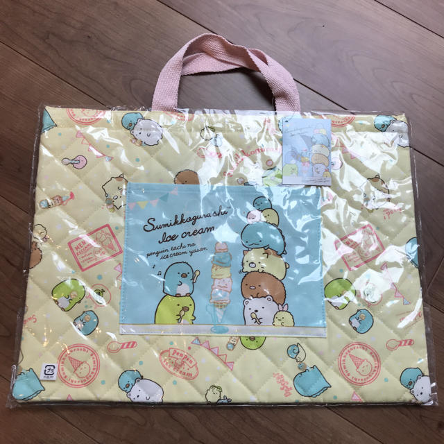 新品♡すみっこぐらし レッスンバッグ キッズ/ベビー/マタニティのこども用バッグ(レッスンバッグ)の商品写真