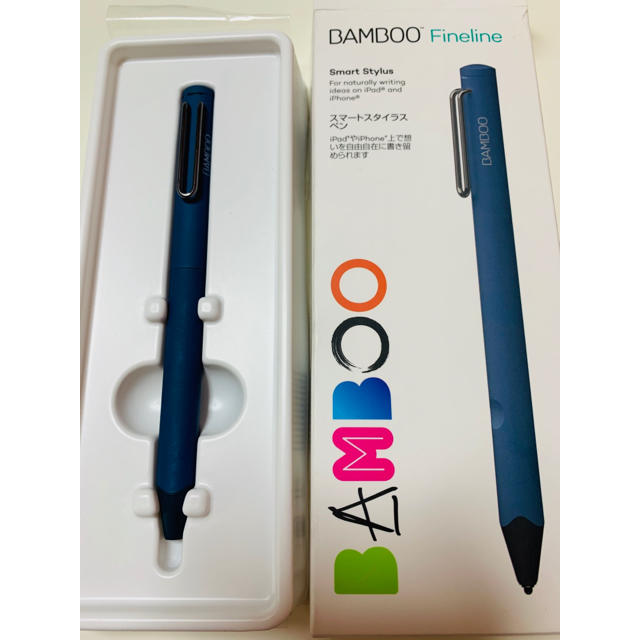 Wacom(ワコム)のbamboo fineline スマートスタイラスペン スマホ/家電/カメラのPC/タブレット(その他)の商品写真