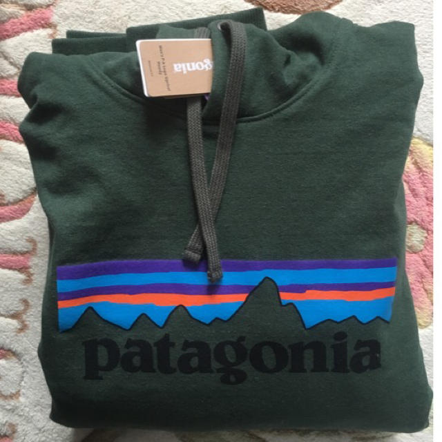 patagonia(パタゴニア)の新品タグ付き patagonia メンズ・P-6ロゴ・アップライザル・フーディ メンズのトップス(パーカー)の商品写真