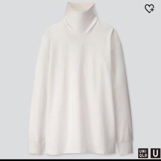 ユニクロ(UNIQLO)のユニクロ  タートルネックT（長袖）Msize(Tシャツ/カットソー(半袖/袖なし))