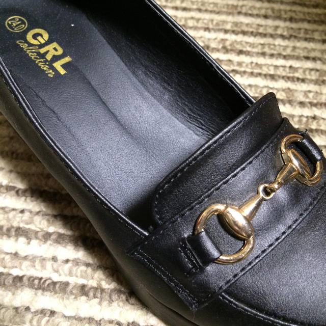 GRL(グレイル)の♡美品♡太ヒールローファー レディースの靴/シューズ(ローファー/革靴)の商品写真