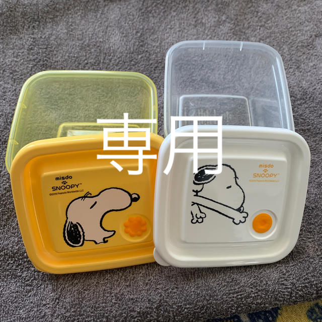 SNOOPY(スヌーピー)の新品!! SNOOPY レンジ対応　フードボックス インテリア/住まい/日用品のキッチン/食器(容器)の商品写真