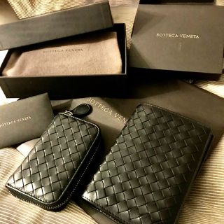 ボッテガヴェネタ(Bottega Veneta)のボブ様専用　ボッデガ　札入れ+小銭入れ　(折り財布)