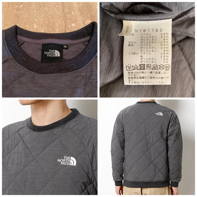 THE NORTH FACE(ザノースフェイス)の【新品】ノースフェイス　バーテックススウェットクルー メンズのトップス(スウェット)の商品写真