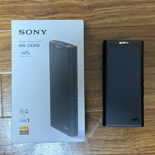 ソニー(SONY)のSONY WALKMAN NW-ZX300 64GB バランス接続 ブラック(ポータブルプレーヤー)