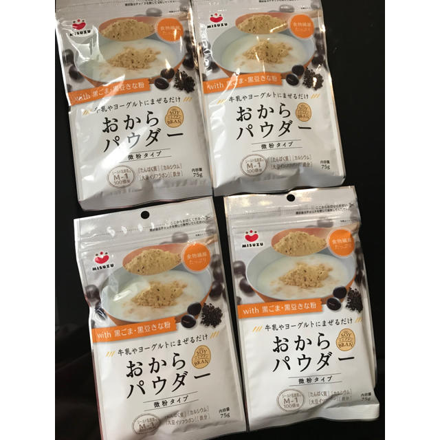 【大特価】おからパウダー　乳酸菌入り　4袋 食品/飲料/酒の加工食品(豆腐/豆製品)の商品写真