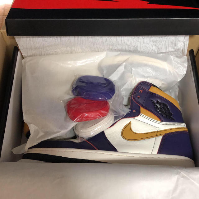 【海外輸入】 NIKE - NIKE AIR JORDAN1 SB LA TO CHICAGO スニーカー 【海外輸入】 NIKE - NIKE AIR JORDAN1 SB LA TO CHICAGO スニーカー
