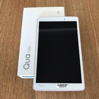 エーユー(au)のQUA TAB PX 8インチ 防水(タブレット)