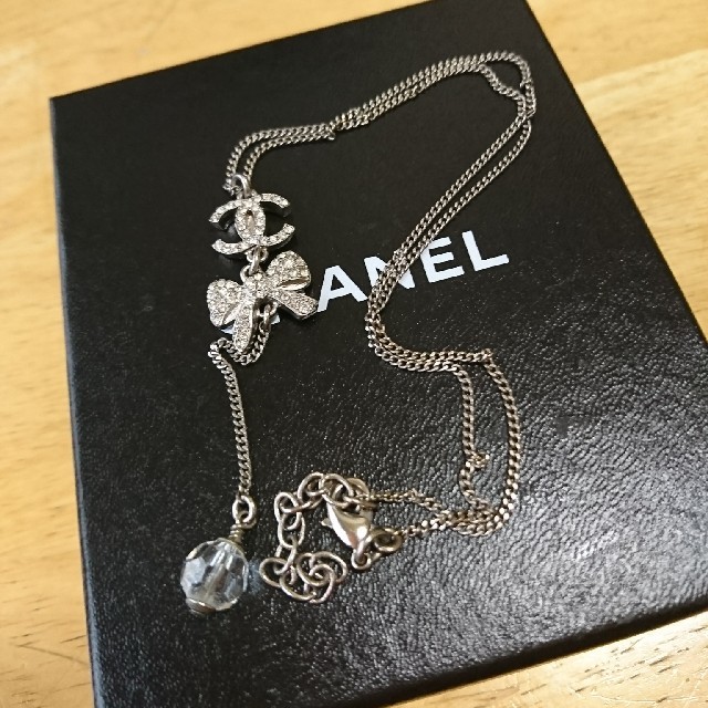 最終値下げ！CHANEL リボンネックレス