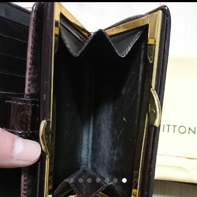 LOUIS VUITTON(ルイヴィトン)のルイヴィトン　ヴェルニ　がま口サイフ レディースのファッション小物(財布)の商品写真