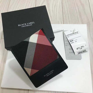 ブラックレーベルクレストブリッジ(BLACK LABEL CRESTBRIDGE)の新品　ブラック　レーベル　クレストブリッジ　二つ折り財布(折り財布)