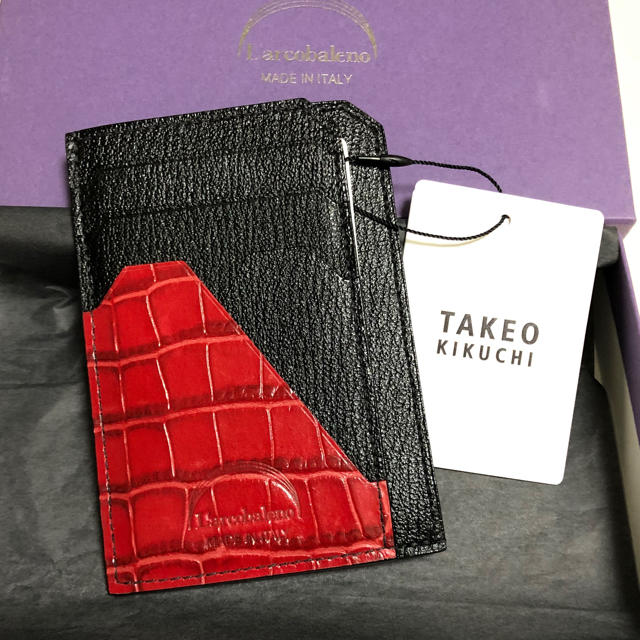 TAKEO KIKUCHI(タケオキクチ)のTAKEO KIKUCHI ラルコバレーノ ミニウォレット 新品 メンズのファッション小物(折り財布)の商品写真