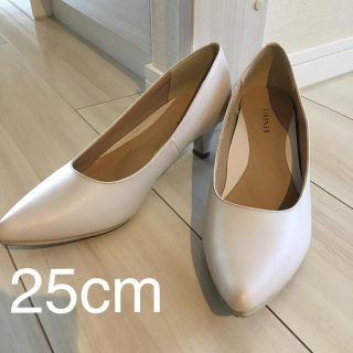 ベルメゾン(ベルメゾン)のレディース パンプス 25cm ベージュ(ハイヒール/パンプス)