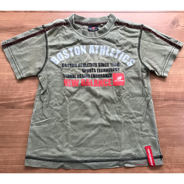 New Balance(ニューバランス)の⭐️new balance☆パイピングTシャツ キッズ/ベビー/マタニティのキッズ服男の子用(90cm~)(Tシャツ/カットソー)の商品写真