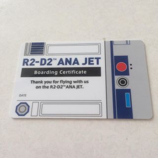 エーエヌエー(ゼンニッポンクウユ)(ANA(全日本空輸))のANA スターウォーズR2-D2カード(その他)