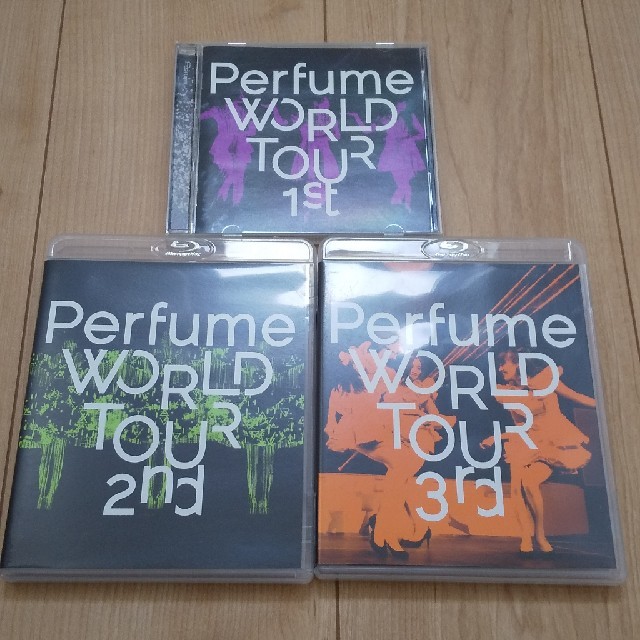 Perfume WORLDTOUR1-3 3枚セット DVD＆BluRay