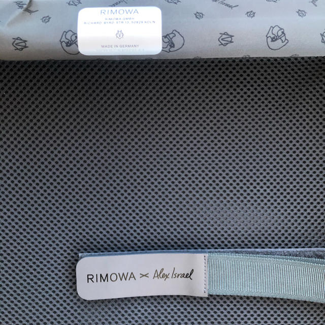 RIMOWA - RIMOWA×Alex Israel コラボスーツケース 49Lの通販 by RIMOWA - RIMOWA×Alex Israel コラボスーツケース 49Lの通販 by