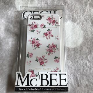 セシルマクビー(CECIL McBEE)のiPhone8/7/6s/6対応カード収納付きミラーケース(iPhoneケース)