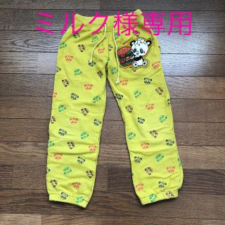 グラグラ(GrandGround)のミルク様専用　グラグラ　パンダイエロースエット　110-115(パンツ/スパッツ)