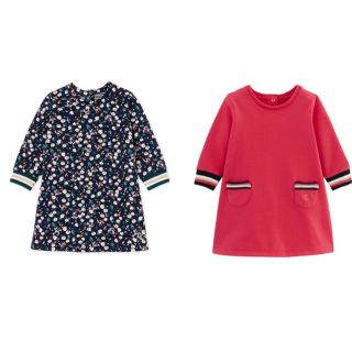 プチバトー(PETIT BATEAU)の【福助さん】様専用 12m(ワンピース)