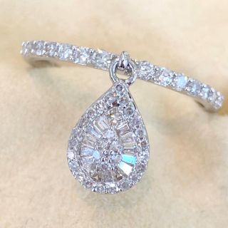 tinamama様専用✨ワクワク✨合計0.4ct❣️ダイヤ K18WG 指輪(リング(指輪))