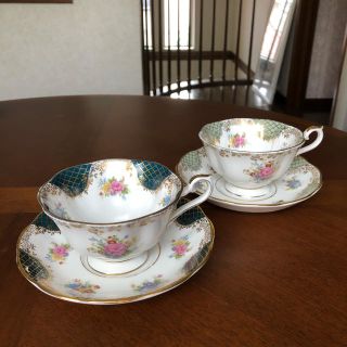 ロイヤルアルバート(ROYAL ALBERT)のロイヤルアルバート★ジョセフィーヌ＆クレオパトラ★C/S 2客(食器)