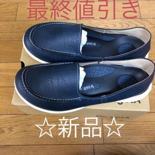 リゲッタ(Re:getA)のリゲッタ　ローファー　ネイビー　☆新品☆(ローファー/革靴)