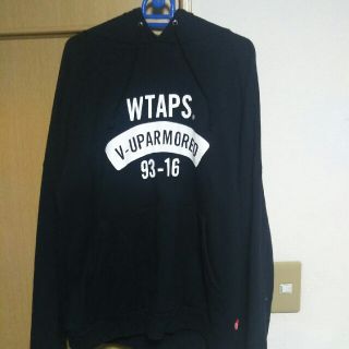 ダブルタップス(W)taps)のWTAPS パーカー ブラック Mサイズ 美品(パーカー)