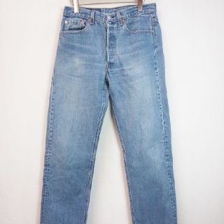 リーバイス(Levi's)のW32 USA製 Levis 501 脇割 デニムパンツ 古着ジーパン a220(デニム/ジーンズ)