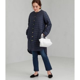 ユナイテッドアローズグリーンレーベルリラクシング(UNITED ARROWS green label relaxing)の完売品 traditional weatherwear ロングインナーダウン(ダウンコート)