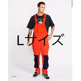 ナイキ(NIKE)のnike acg オーバーオール　赤　Lサイズ(サロペット/オーバーオール)