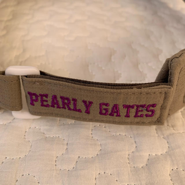 PEARLY GATES(パーリーゲイツ)のサンバイザー メンズの帽子(サンバイザー)の商品写真