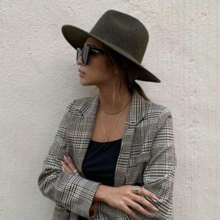 アリシアスタン(ALEXIA STAM)の【専用】新品未使用　今井華　完売ハット　khaki(ハット)