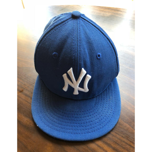 NEW ERA(ニューエラー)のニューエラキャップ   キッズ   ブルー キッズ/ベビー/マタニティのこども用ファッション小物(帽子)の商品写真