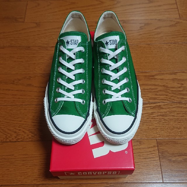 CONVERSE(コンバース)の19AW 新品 コンバース オールスター 日本製 26.5cm 緑 グリーン メンズの靴/シューズ(スニーカー)の商品写真