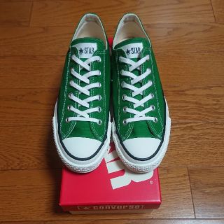 コンバース(CONVERSE)の19AW 新品 コンバース オールスター 日本製 26.5cm 緑 グリーン(スニーカー)