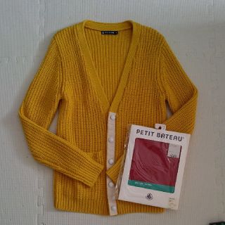 プチバトー(PETIT BATEAU)の【専用です】プチバトー セーター カーディガン 長袖カットソー 纏め売り(カーディガン)