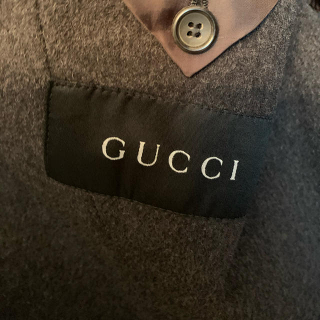 Gucci(グッチ)の美品✨GUCCIロングコート✨ メンズのジャケット/アウター(チェスターコート)の商品写真