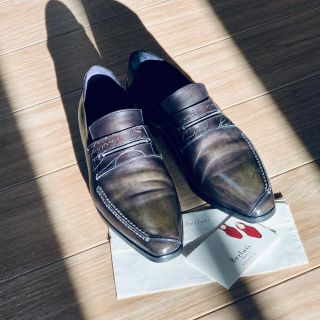 ベルルッティ(Berluti)の最終出品　限定モデル　ベルルッティ アンディ　ローファー　カリグラフィー　8.5(ドレス/ビジネス)