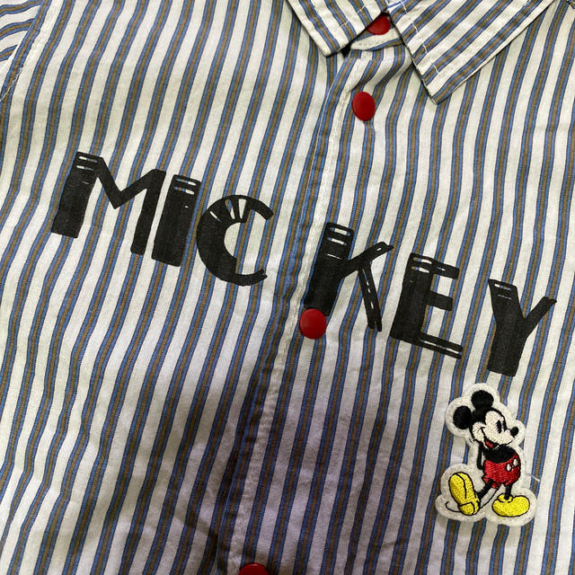 MARKEY'S(マーキーズ)のマーキーズ♡ミッキーシャツロンパ♡80 キッズ/ベビー/マタニティのベビー服(~85cm)(ロンパース)の商品写真