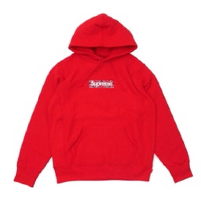 supreme bandana box logo hoodet sweat