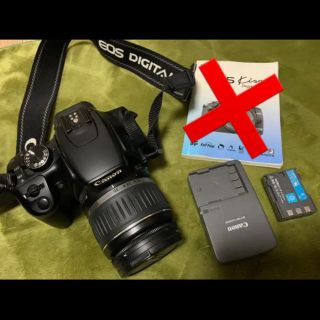 キヤノン(Canon)のCanon EOS Kiss 値下げ中 売れなかったら処分します (デジタル一眼)