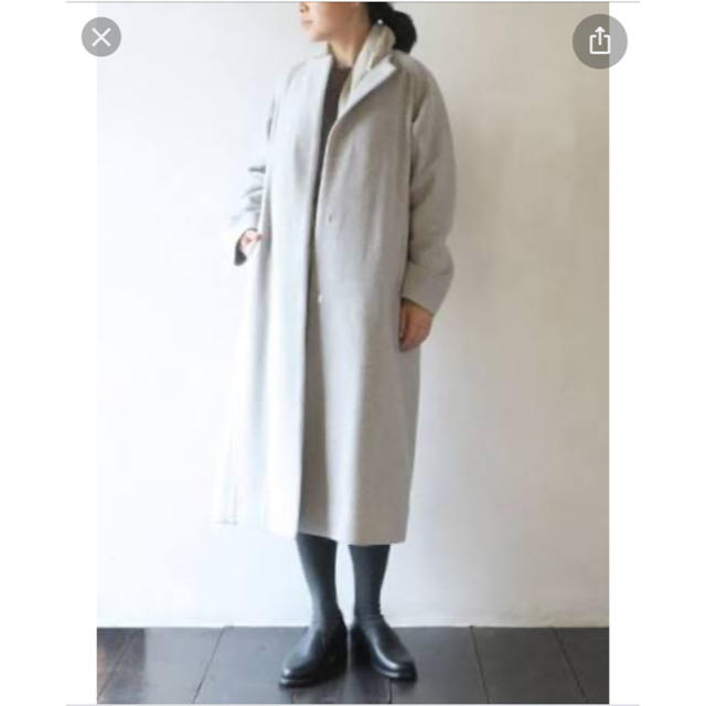 evam eva(エヴァムエヴァ)のご予約分　evam eva wool coat レディースのジャケット/アウター(ロングコート)の商品写真