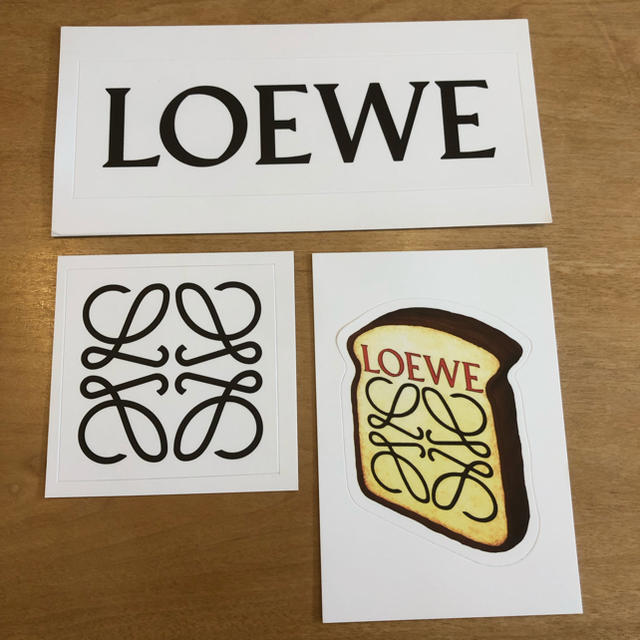 今日の超目玉】 loewe ステッカー ロエベ シール agapeeurope.org
