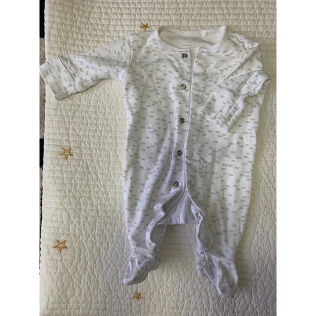 NEXT(ネクスト)のNEXT 新生児用ロンパース(パジャマ) 3枚セット キッズ/ベビー/マタニティのベビー服(~85cm)(パジャマ)の商品写真